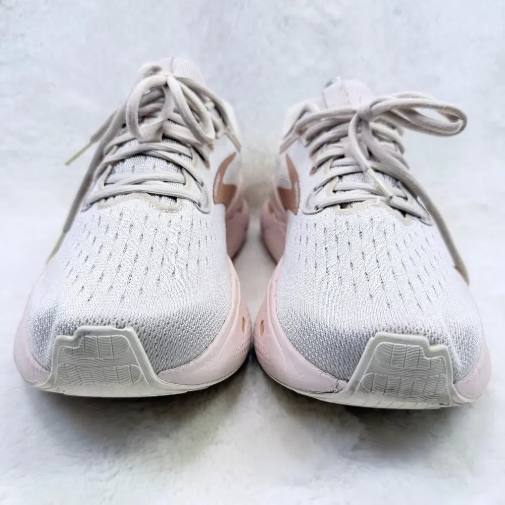 Brooks Ghost Max Womens Running Shoes Crystal Gray Tuscany Size 10 Athletic Shoe